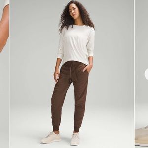 Lululemon Dance Studio Mid-Rise Jogger *Full Length Brown Women’s Size 14
